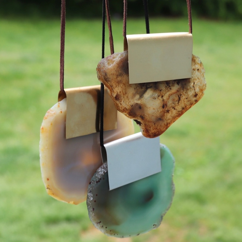 Agate Raw Necklace
